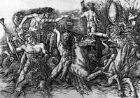 Битва морских божеств (А. Мантенья, ок. 1470 г.)