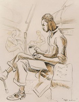 Кофе и еда (Т.Х. Бентон, 1944 г.)