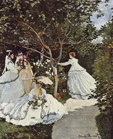 Женщины в саду (К. Моне, 1866-1867 г.)