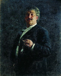 Портрет М.О. Микешина (И. Репин, 1888 г.)