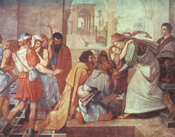 Иосиф узнанный его братьями (Корнелиус)